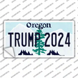 Trump 2024 Oregon Novelty Sticker Decal
