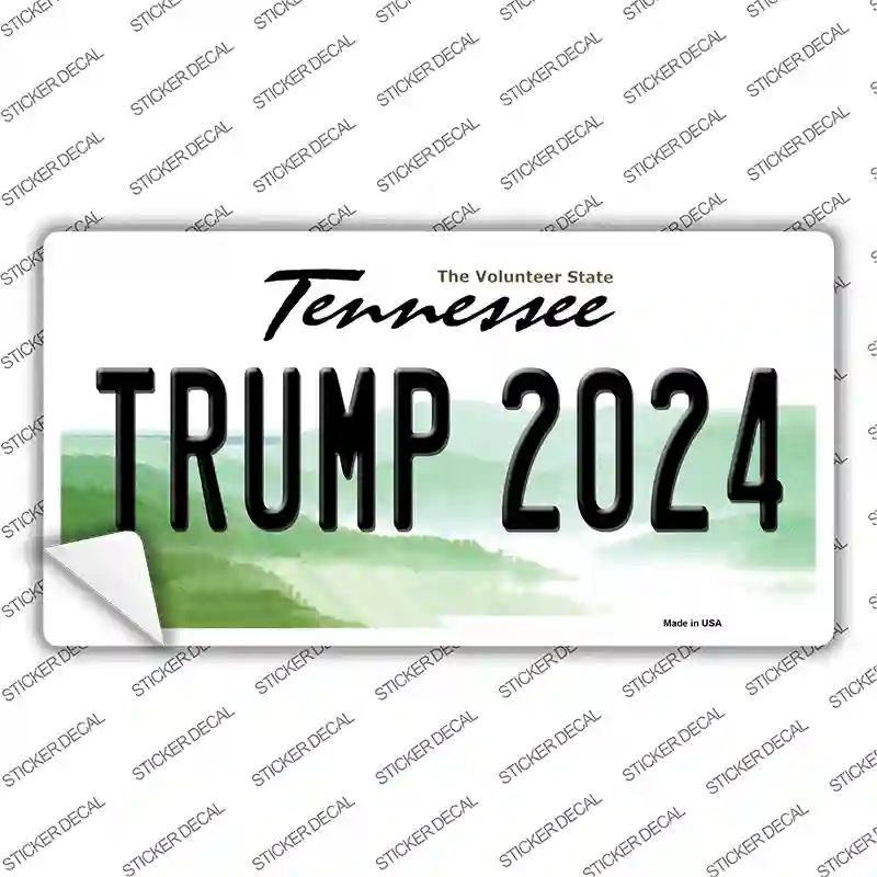Trump 2024 Tennessee Novelty Sticker Decal