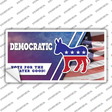 Democratic Vote for Greater Good Novelty Sticker Decal