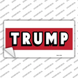 Trump Novelty Sticker Decal