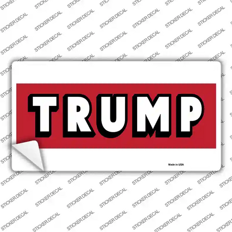 Trump Novelty Sticker Decal