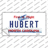 North Carolina Hubert Novelty Sticker Decal