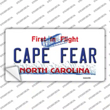 North Carolina Cape Fear Novelty Sticker Decal