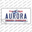 North Carolina Aurora Novelty Sticker Decal