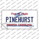 North Carolina Pinehurst Novelty Sticker Decal