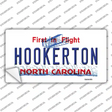 North Carolina Hookerton Novelty Sticker Decal