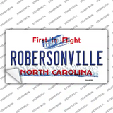North Carolina Robersonville Novelty Sticker Decal