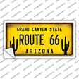 Arizona Route 66 Novelty Sticker Decal