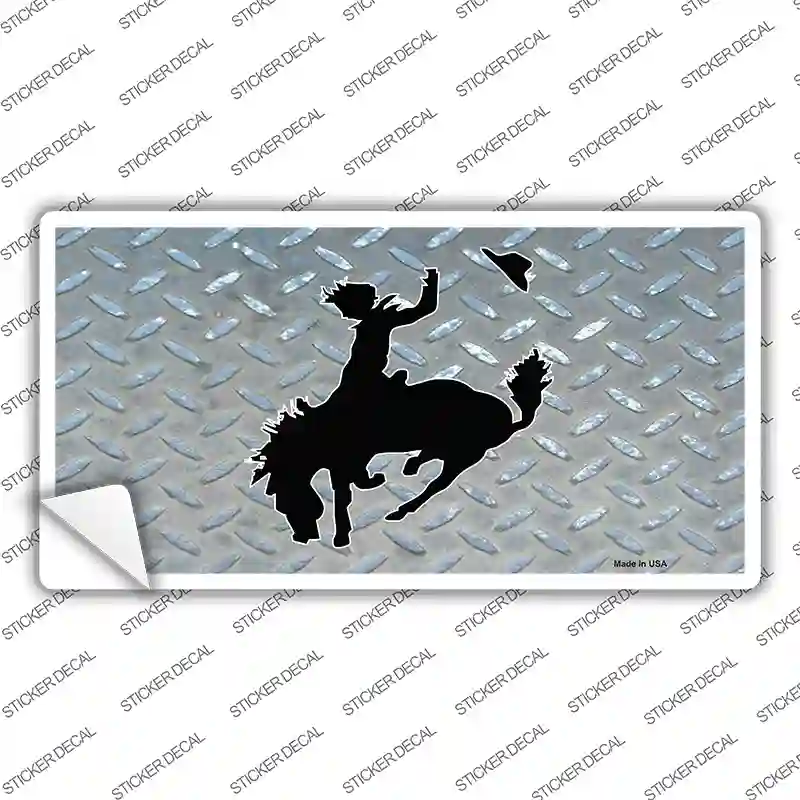 Bucking Bronco Novelty Sticker Decal