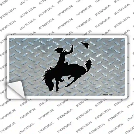 Bucking Bronco Novelty Sticker Decal