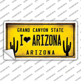 I love Arizona Novelty Sticker Decal