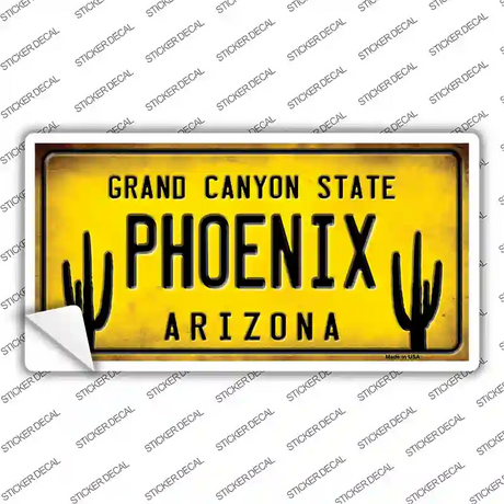 Arizona Phoenix Novelty Sticker Decal