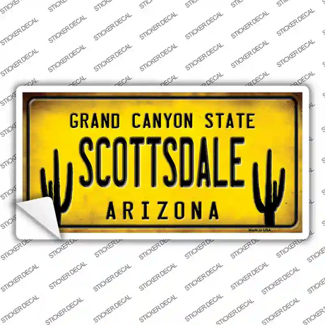 Arizona Scottsdale Novelty Sticker Decal