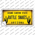Arizona Rattle Snakes Novelty Sticker Decal