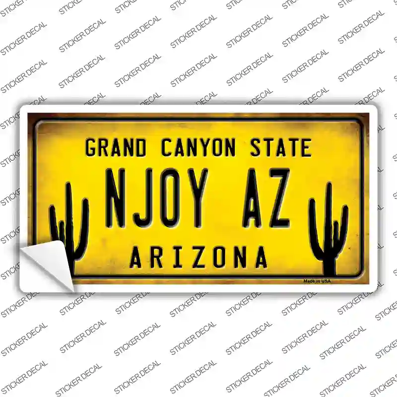 Arizona NJOY AZ Novelty Sticker Decal