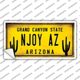 Arizona NJOY AZ Novelty Sticker Decal