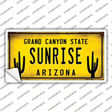 Arizona Sunrise Novelty Sticker Decal