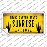 Arizona Sunrise Novelty Sticker Decal