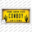 Arizona Cowboy Novelty Sticker Decal