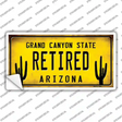 Arizona Retired Novelty Sticker Decal