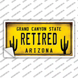 Arizona Retired Novelty Sticker Decal