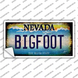Bigfoot Nevada Novelty Sticker Decal
