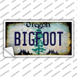 Bigfoot Oregon Novelty Sticker Decal