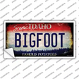 Bigfoot Idaho Novelty Sticker Decal