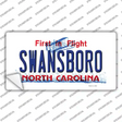 Swansboro North Carolina Novelty Sticker Decal