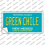 Green Chile New Mexico Green Novelty Sticker Decal