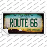 Route 66 Arizona Novelty Sticker Decal