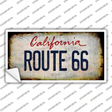 Route 66 California Novelty Sticker Decal