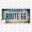 Route 66 Kansas Novelty Sticker Decal