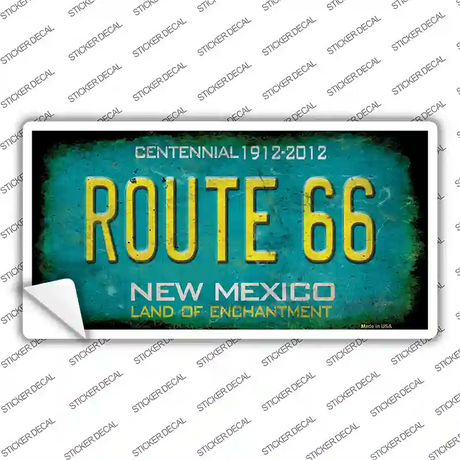 Route 66 New Mexico Novelty Sticker Decal