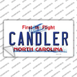 Candler North Carolina Novelty Sticker Decal