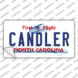 Candler North Carolina Novelty Sticker Decal