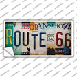 Route 66 Strip Novelty Sticker Decal