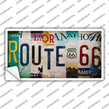 Route 66 Strip Novelty Sticker Decal