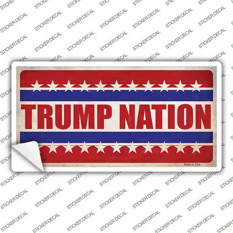 Trump Nation Novelty Sticker Decal