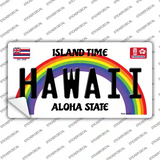 Hawaii Novelty Sticker Decal