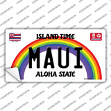 Maui Hawaii Novelty Sticker Decal