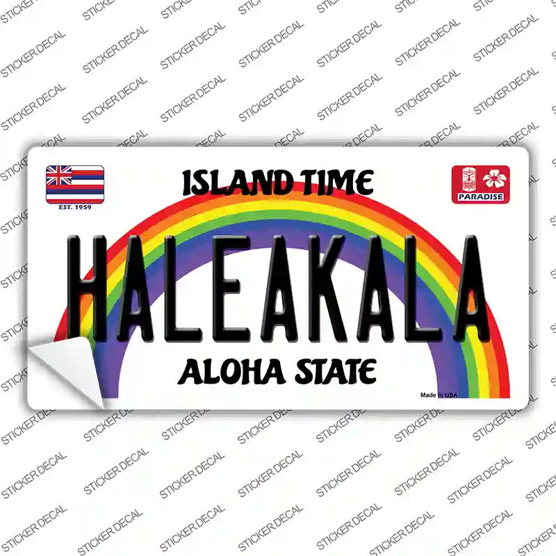 Haleakala Hawaii Novelty Sticker Decal