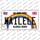 Wailele Hawaii Novelty Sticker Decal