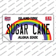 Sugar Cane Hawaii Novelty Sticker Decal