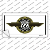 Route 66 Shield Emblem Novelty Sticker Decal