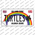 Turtles Hawaii Novelty Sticker Decal