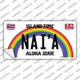 Naia Hawaii Novelty Sticker Decal