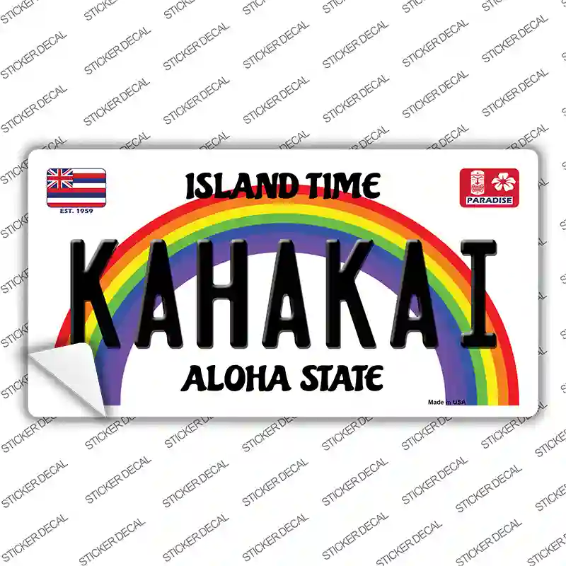 Kahakai Hawaii Novelty Sticker Decal