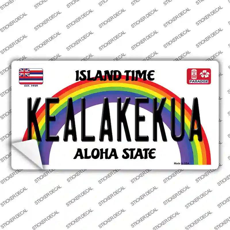 Kealakekua Hawaii Novelty Sticker Decal