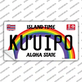 Ku Uipo Hawaii Novelty Sticker Decal